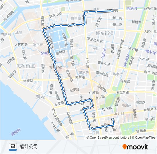公交15路的线路图