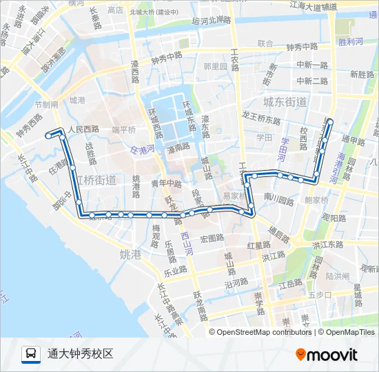 18路 Bus Line Map