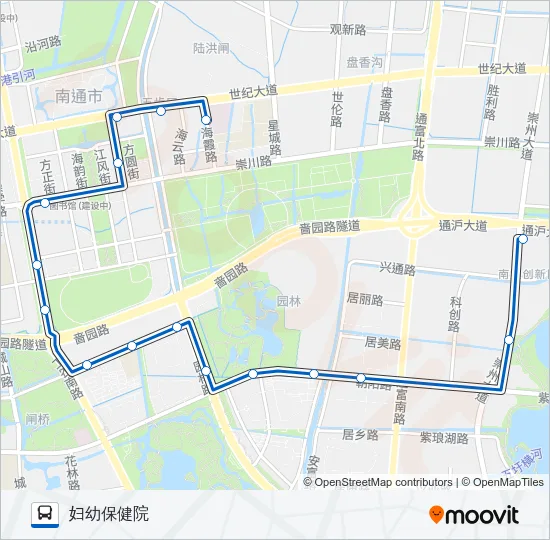 20路 Bus Line Map