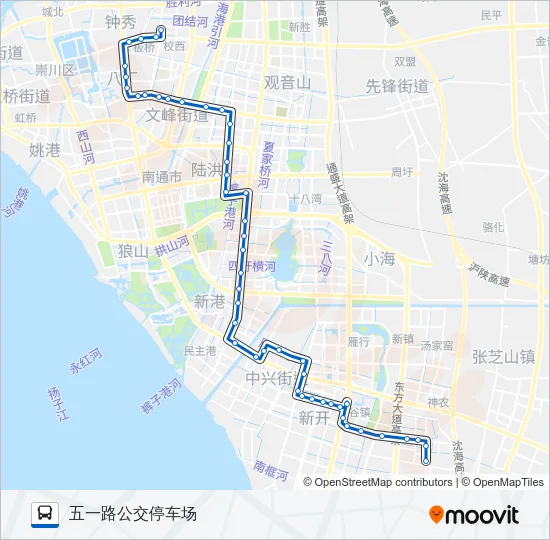 28路 Bus Line Map