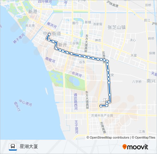 公交29路的线路图