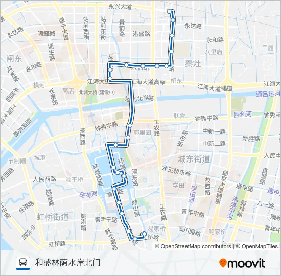 30路 Bus Line Map