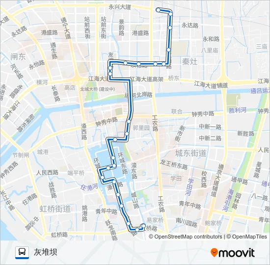 30路 Bus Line Map