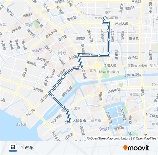 公交32路的线路图