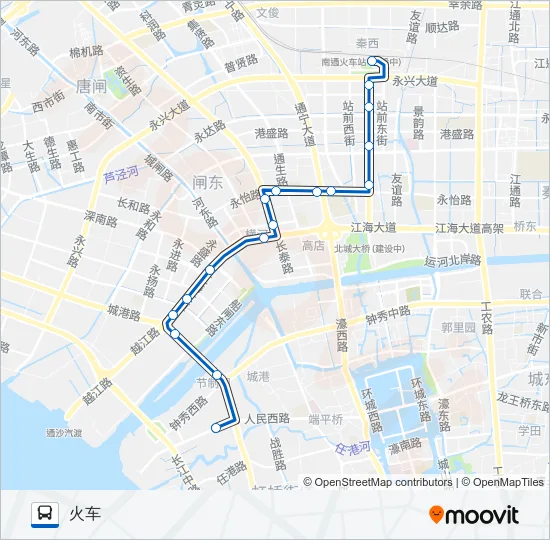 32路 Bus Line Map
