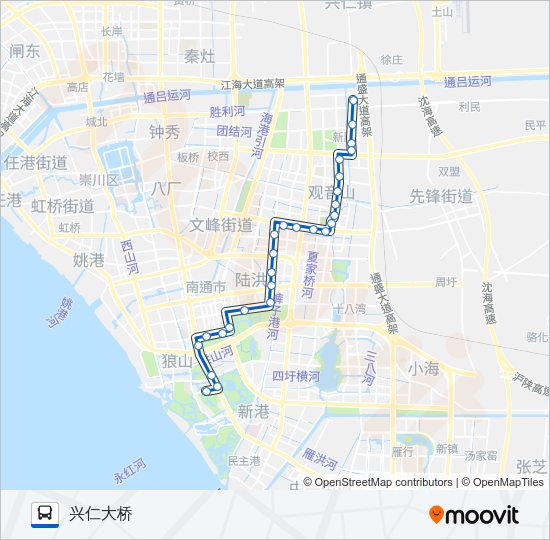 公交35路的线路图