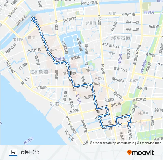 38路 Bus Line Map