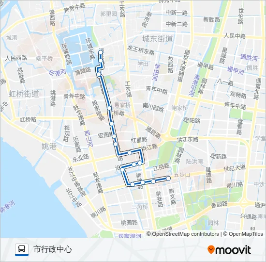 40路 Bus Line Map