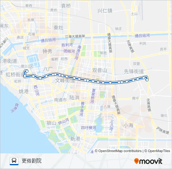 42路 Bus Line Map