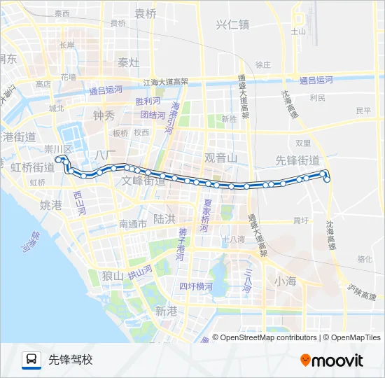 42路 Bus Line Map