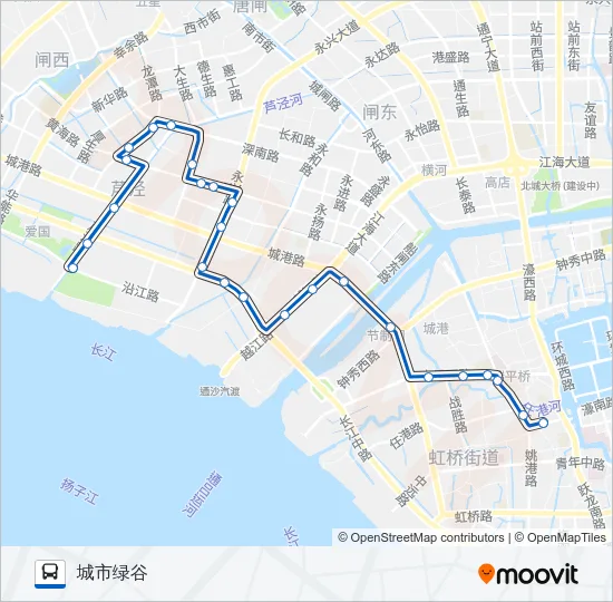 43路 Bus Line Map
