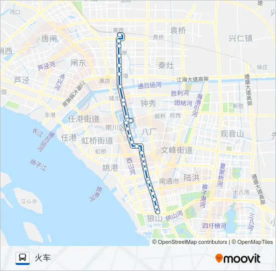 45路 Bus Line Map