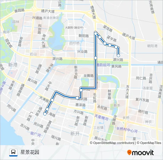 46路 Bus Line Map