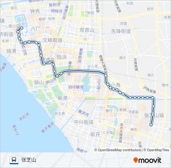 公交48路的线路图