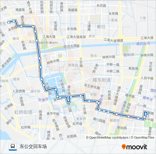 51路 Bus Line Map