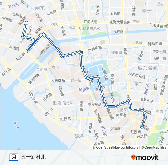 53路 Bus Line Map