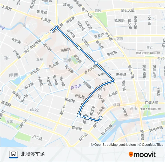 59路 Bus Line Map