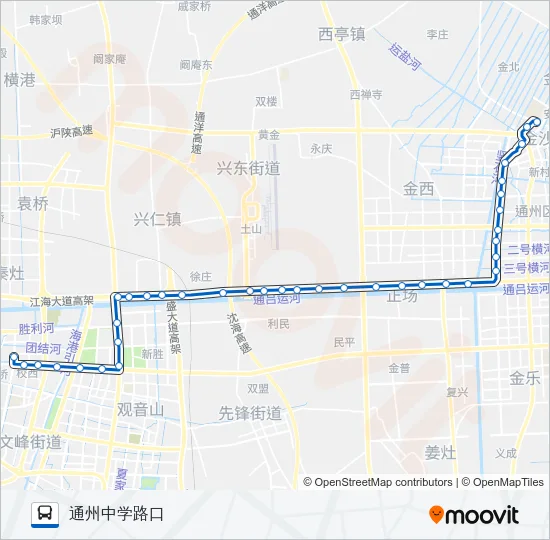 60路 Bus Line Map