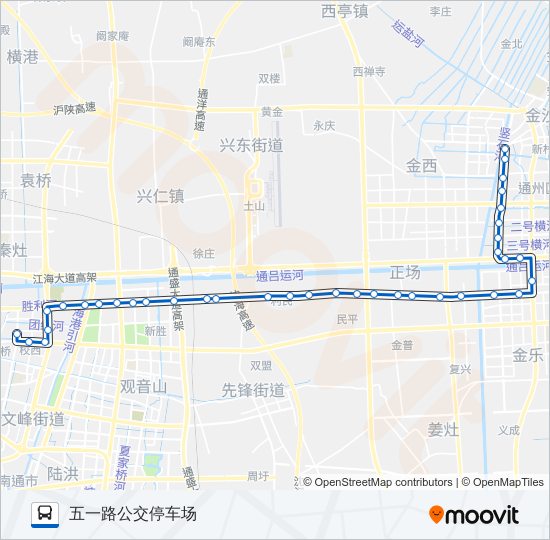 公交80路的线路图