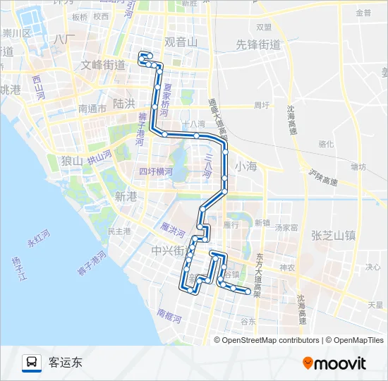 82路 Bus Line Map