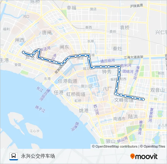 85路 Bus Line Map
