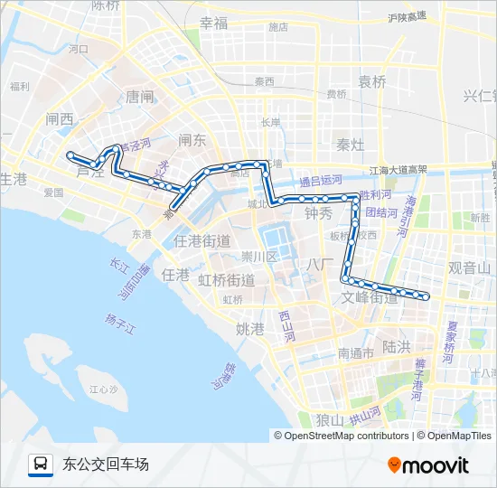 85路 Bus Line Map