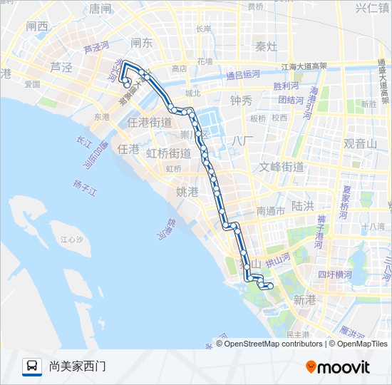 88路 Bus Line Map