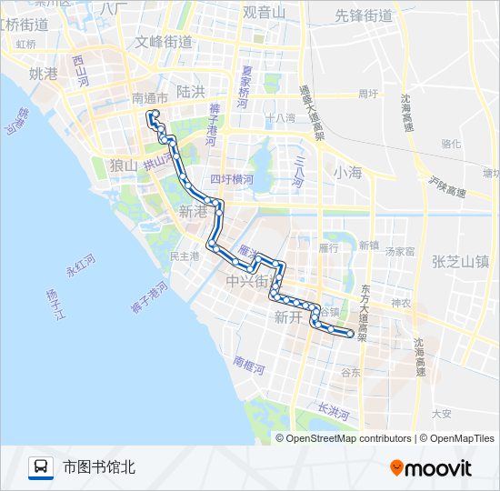 公交91路的线路图