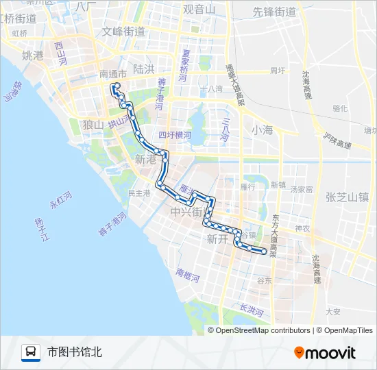 91路 Bus Line Map