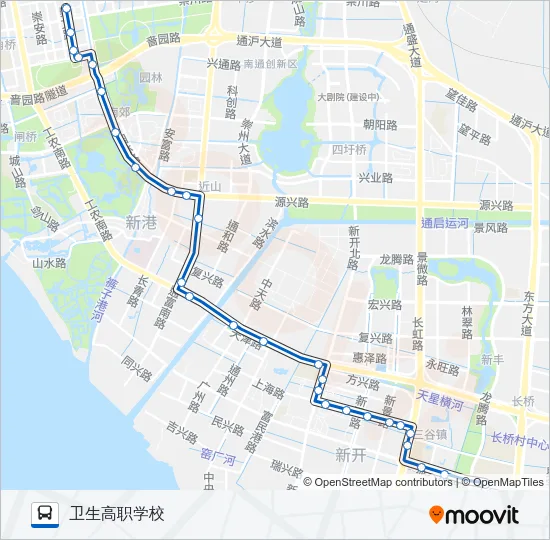 91路 Bus Line Map