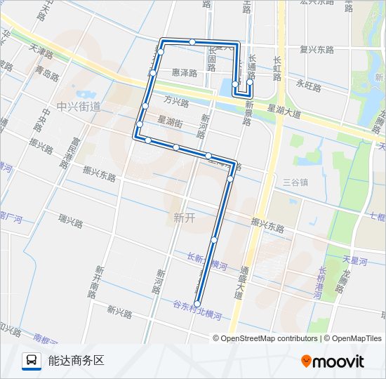 公交93路的线路图