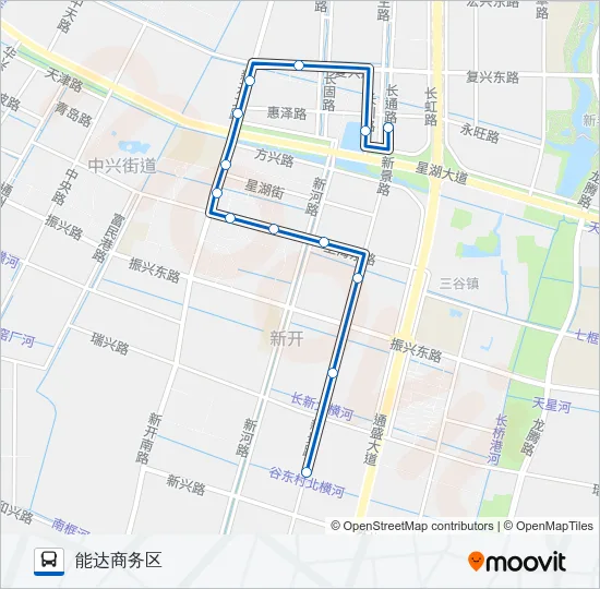 93路 Bus Line Map