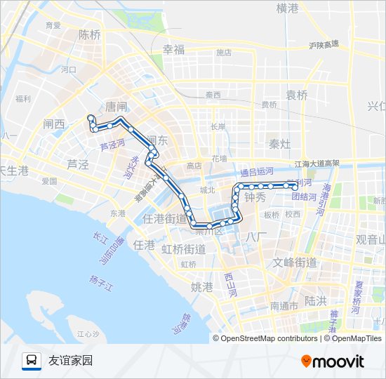 101路 Bus Line Map