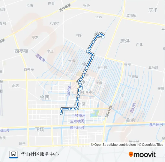 204路 Bus Line Map