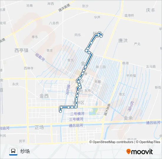 204路 Bus Line Map