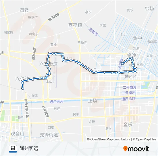 213路 Bus Line Map