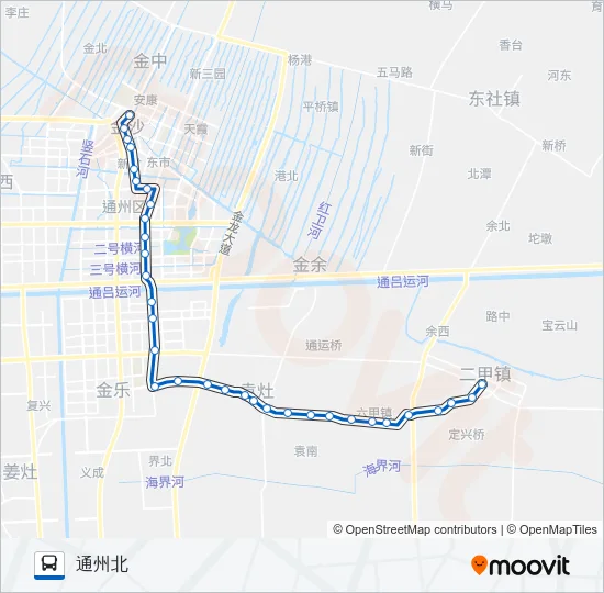 221路 Bus Line Map