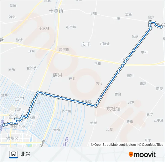 251路 Bus Line Map