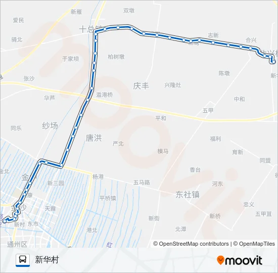 252路 Bus Line Map