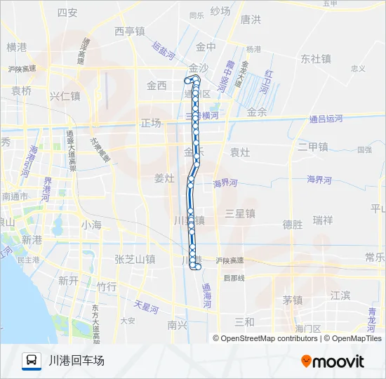 271路 Bus Line Map