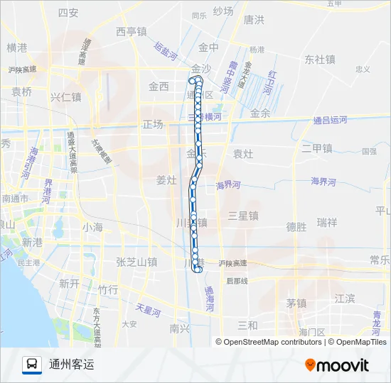 271路 Bus Line Map