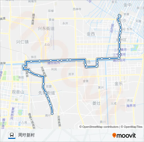 275路 Bus Line Map