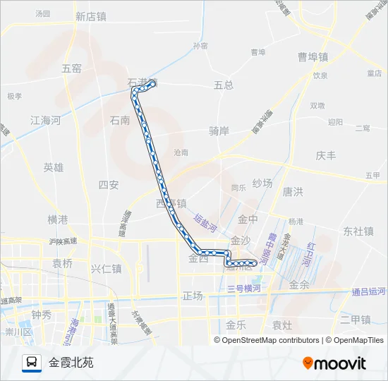 281路 Bus Line Map