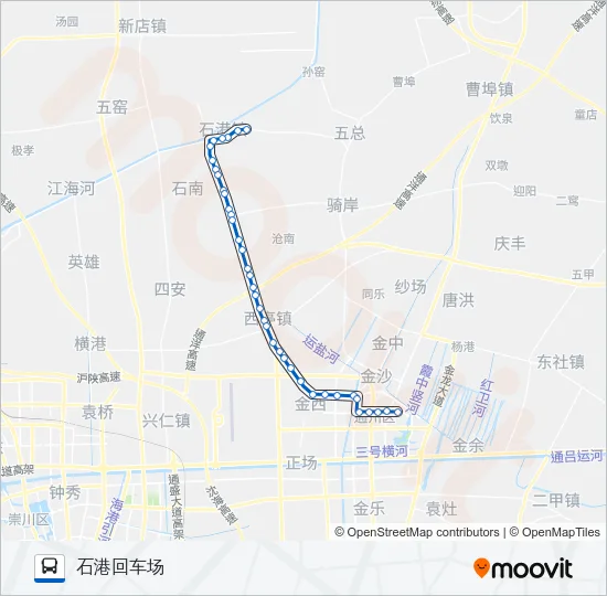 281路 Bus Line Map