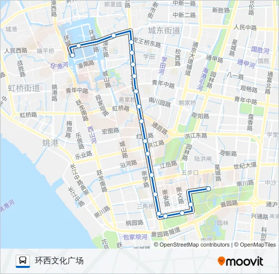 301路 Bus Line Map