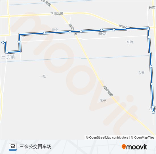 公交331路的线路图