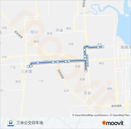 公交333路的线路图