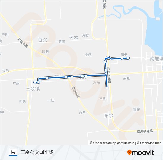公交333路的线路图