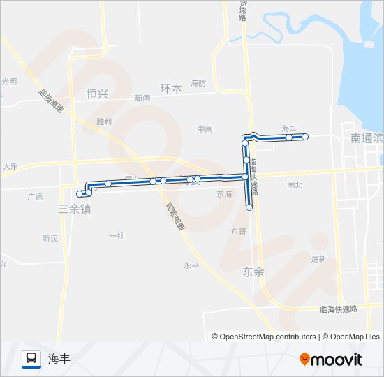 公交333路的线路图