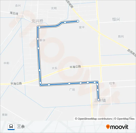 336路 Bus Line Map